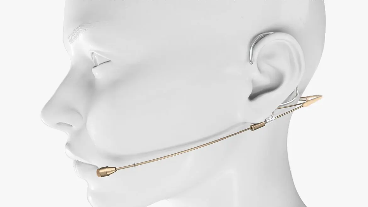 4466 Omnidirectional Headsets - On Head 3D