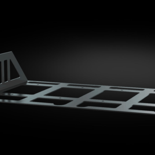 Rack Shelf for 2U Half-Rack SoundGrid Devices