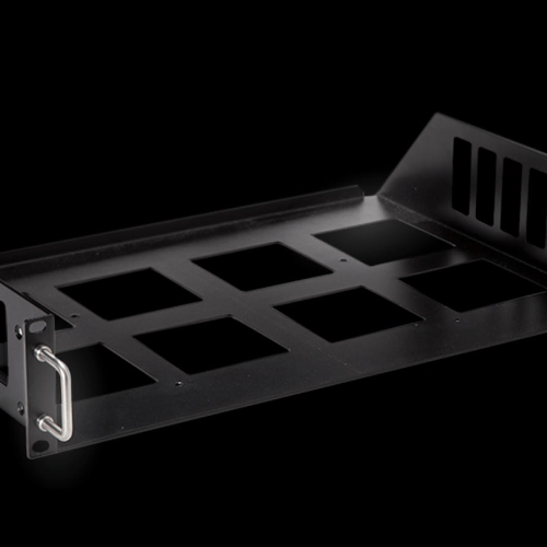 2U Rack Shelf for Half-Rack SoundGrid Devices (Gen X9 or Below)