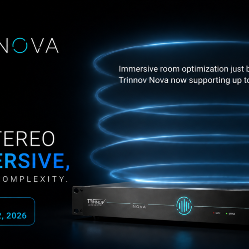 Trinnov NOVA 2.1.3 | Launch Offer for 7.1.4 Immersive Monitoring